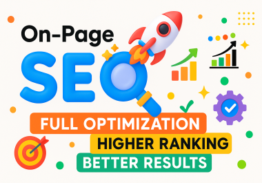 I will do complete on-page SEO optimization for higher Google ranking