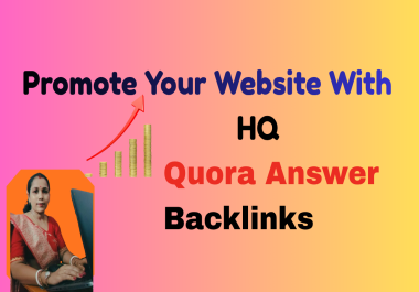Get Targeted Traffic with 15 High-Quality Quora Answer Backlinks