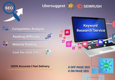 I Will Provide Accurate SEO Keyword Research For Higher Google Rankings