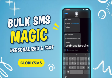 GlobixSMS Send Bulk SMS Twilio,  Sinch,  Infobip,  Brevo