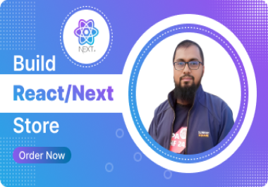 I will develop a fast and SEO friendly website with Next. js