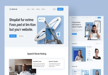 I will develop a fast and SEO friendly website with Next. js