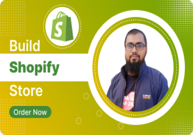 I will create and customize a Shopify dropshipping store with winning products