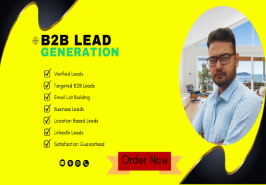 Boost Sales with Verified B2B Leads & Business Email List Building Expert