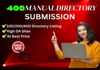 I will provide 400 high DA directory submissions to boost ranking