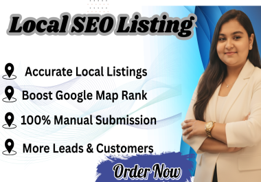 I will do Local SEO Listing to Boost Google Map Rank
