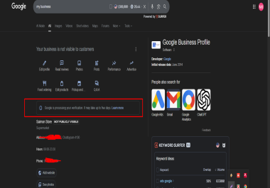 I will optimize and rank your google business profile