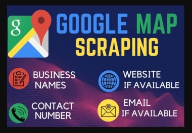 I will provide 100 Google Maps leads with verified business email phone and address