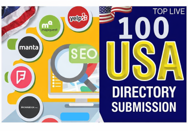 Create 100 USA local citations and directory submission for local SEO