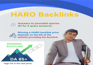 Secure Premium Media Backlinks with Expert HARO Pitching