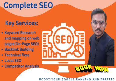Professional SEO for Boosting Organic Traffic and Google Ranking