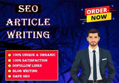 I will write 100 unique and organic content for your business,  website or blog