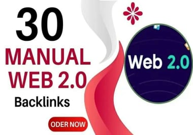 30 Manual Web 2.0 Backlinks to Improve Your Website SEO