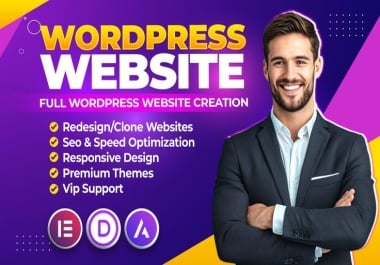 Custom WordPress Website Development - Responsive,  SEO Optimized Business Sites