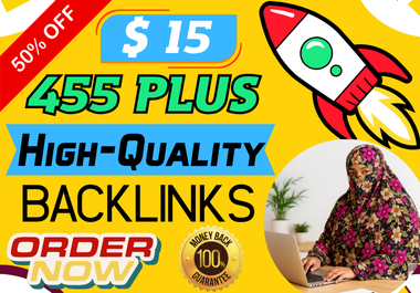 Sky Rocket Your Website Visibility & Authority with 455 High-Quality SEO Backlinks