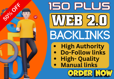 Boost Website Visibility & Rankings with Powerful 150 Web 2 Backlinks