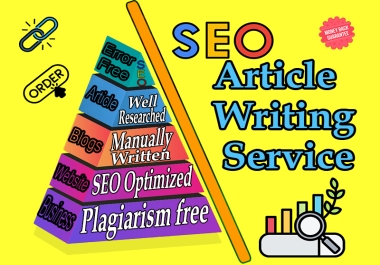 I Will Provide 3 X 400 Words High-Quality SEO Content For Your Website Within 24 hours