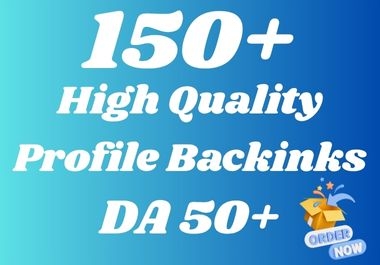 Boost your SEO with Manually Do 150 High Quality Unique Profile Backlinks