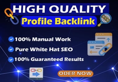 I will increase the ranking of all unique sites with 150 white hat profile links