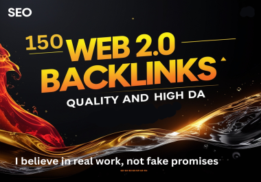 I can build high-quality,  high-authority Web 2.0 backlinks -just give me a chance