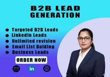 I Will Do Professional B2B Lead Generation & Email Finding Service