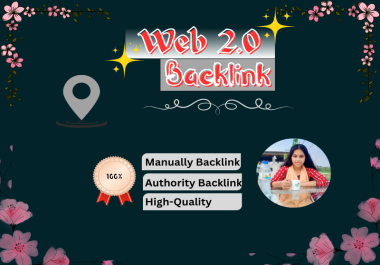 Manual Web 2.0 Backlinks for Top Google Ranking
