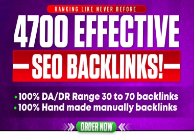 Supercharged With 4700 Effective SEO Backlinks Engineered for Instant Ranking Boost