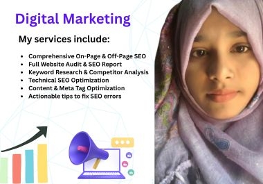 I Will Do complete website SEO, webseite reveiew, website audit, Keyword seo, seo analysis