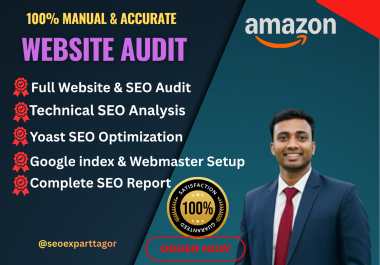 i will provide technical audit,  website review,  yoast seo website audit report and google index