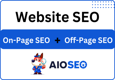 I will rank your website with all in one,  onpage SEO,  keyword and surfer optimise