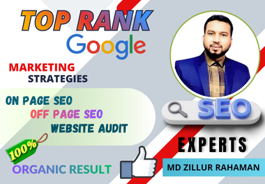 I will Offer Full On-Page and Off-Page SEO to Get the Best Google Rankings