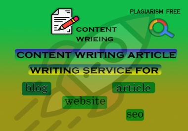 Rank your business on Google Top page with best seo content writing