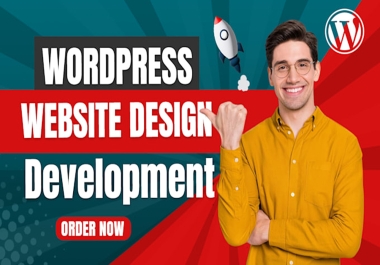 I Will Design Your Professional WordPress Website