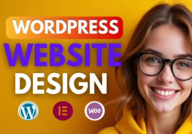 I will create a premium WordPress website with pro-level customization
