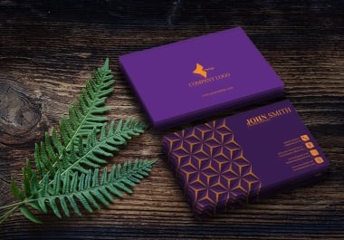 I will design an exclusive elegant and prestigious business card.