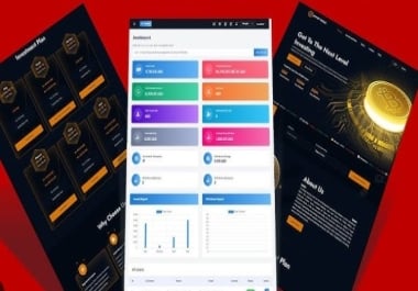I will build a FULL trading website static HTML/CSS/JS with Firebase Auth + Realtime DB,  admin