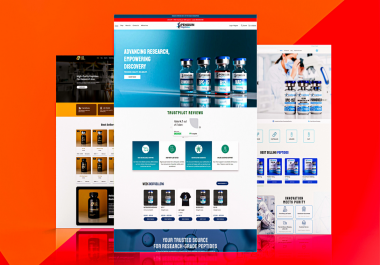 I will design responsive website,  wordpress website design and Clone website developmet