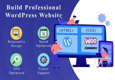 I Will Develop Modern Website,  Design,  Re-Design,  Clone,  Wordpress Website Development