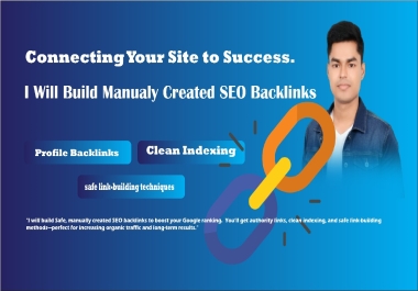 Grow Your Website Authority with 101 Manually Created Profile Backlinks