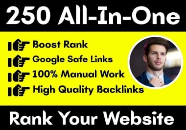 Get 250+ Mix All In One SEO Backlink Service