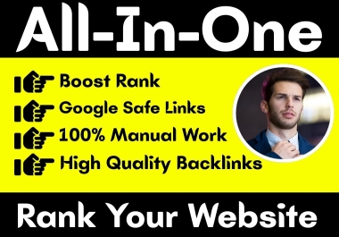 Build 500+ All-In-One Manual Off Page SEO Backlink Service