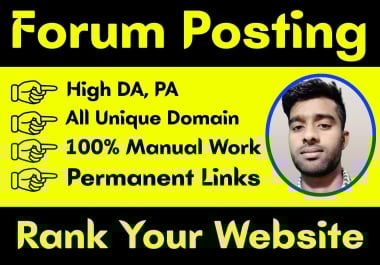Provide 60 forum posts or forum posting authority bac...