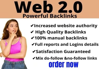 I will build 50 web 2.0 backlinks for rankings