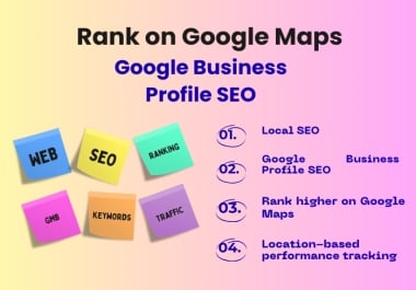 I Will Optimize Your Local SEO and Rank Your Business on Google Maps