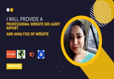 I will provide a professional website SEO audit report and analysis of website