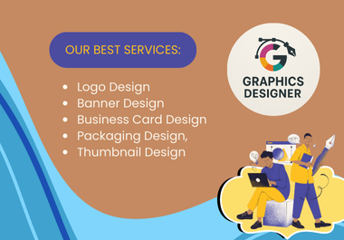 Branding & Graphics Design Specialist Premium Logo,  Banner,  Poster Materials