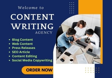 1000&times 2 words of high-quality,  SEO optimized,  human-written content for your blog