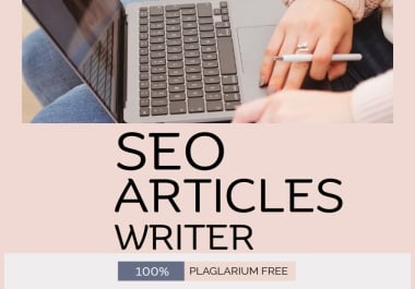 I will deliver SEO-friendly,  high-quality SEO content 700- 1500 words for blogs,  websites & busines