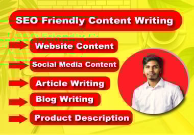 I will write 1000 words of SEO-friendly content for your website or blog