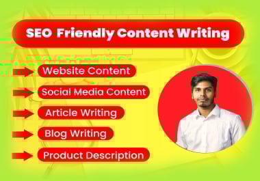 I will write 1000 words of SEO-friendly content for your website or blog